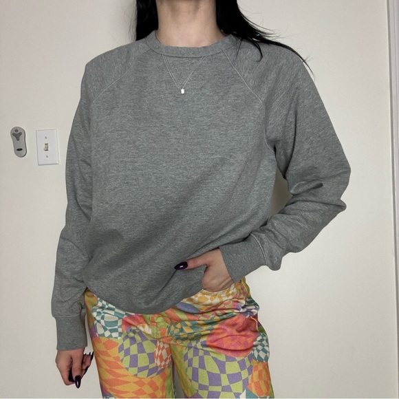 Everlane Grey Crew Neck Sweater Small - Picture 1 of 3